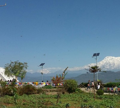 view in Pokhara